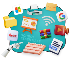 Цифровая база для школьника - КИБЕРшкола программирования для детей, компьютерные курсы для школьников, начинающих и подростков - KIBERone г. Ломоносовский