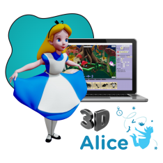Alice 3d - КИБЕРшкола программирования для детей, компьютерные курсы для школьников, начинающих и подростков - KIBERone г. Ломоносовский