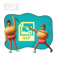 Gif-анимация - КИБЕРшкола программирования для детей, компьютерные курсы для школьников, начинающих и подростков - KIBERone г. Ломоносовский