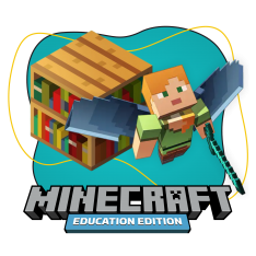 Minecraft Education - КИБЕРшкола программирования для детей, компьютерные курсы для школьников, начинающих и подростков - KIBERone г. Ломоносовский