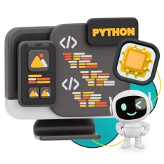 Мой первый сайт с мозгами: Python + AI - КИБЕРшкола программирования для детей, компьютерные курсы для школьников, начинающих и подростков - KIBERone г. Ломоносовский