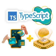TypeScript + AI: создаём умные веб-приложения - КИБЕРшкола программирования для детей, компьютерные курсы для школьников, начинающих и подростков - KIBERone г. Ломоносовский