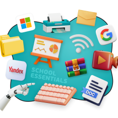 Цифровая база для школьника - КИБЕРшкола программирования для детей, компьютерные курсы для школьников, начинающих и подростков - KIBERone г. Ломоносовский