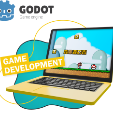 Godot.  Основа создания легендарных игр - КИБЕРшкола программирования для детей, компьютерные курсы для школьников, начинающих и подростков - KIBERone г. Ломоносовский