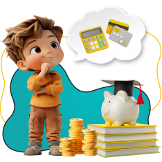 Финансовый интеллект вместе KIBERone - КИБЕРшкола программирования для детей, компьютерные курсы для школьников, начинающих и подростков - KIBERone г. Ломоносовский