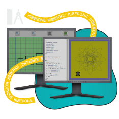Исполнители чертежник и черепашка - КИБЕРшкола программирования для детей, компьютерные курсы для школьников, начинающих и подростков - KIBERone г. Ломоносовский