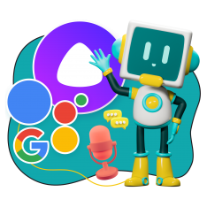 Голосовой помощник Алиса - КИБЕРшкола программирования для детей, компьютерные курсы для школьников, начинающих и подростков - KIBERone г. Ломоносовский