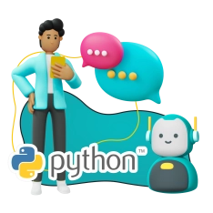 Умный чат-бот на Python на Telegram - КИБЕРшкола программирования для детей, компьютерные курсы для школьников, начинающих и подростков - KIBERone г. Ломоносовский