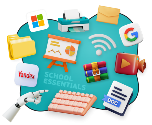 Цифровая база для школьника - КИБЕРшкола программирования для детей, компьютерные курсы для школьников, начинающих и подростков - KIBERone г. Ломоносовский